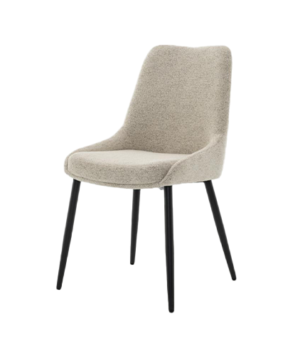 Stuhl27_429x500 Heller weicher Esstisch mit schwarzen Beinen